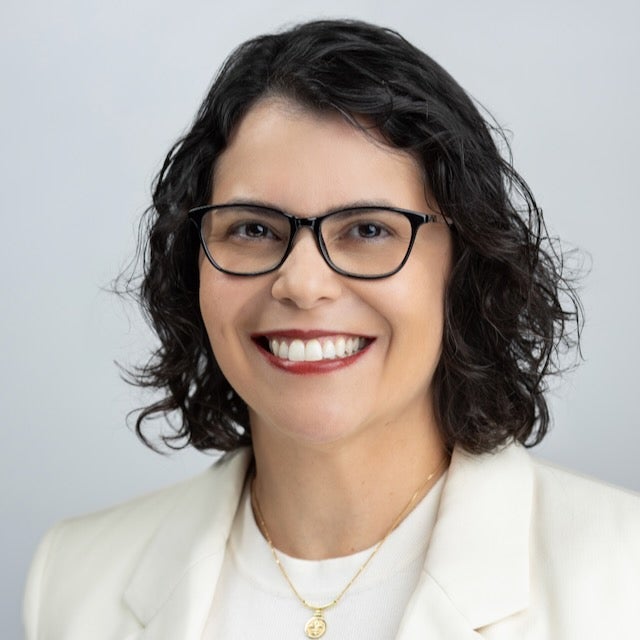 Portrait of Fernanda Leite, Interim Vice President for Research