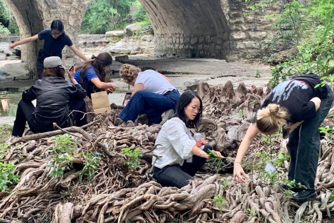 The 2024 group participates in the Planet Texas 2050-supported Climate Justice with Youth Summer Institute.